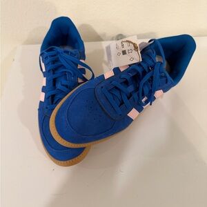 adidas Blue and Pink Low-Top Sneakers